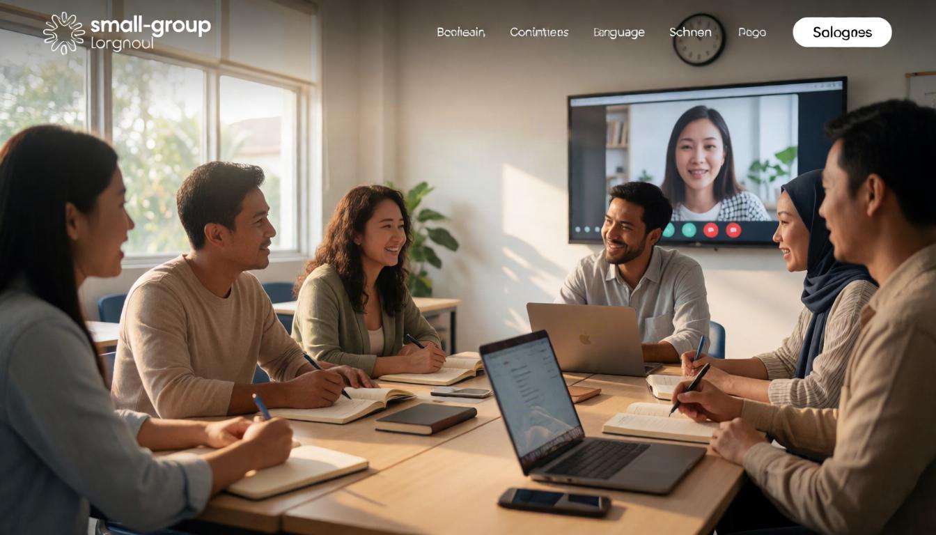 Build language skills with small-group courses